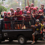 Panasonic-SURABAYA-Rafting-di-Tos-adventure-pacet