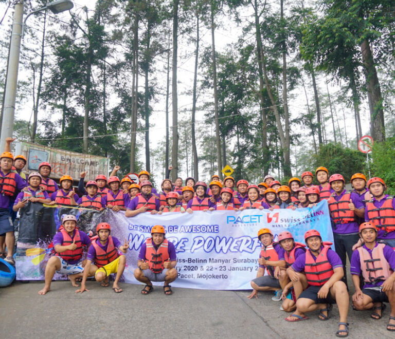 Outbound Fun Motivasi Pacet Swiss-Belinn-Rafting-Di-TOS-ADVENTURE-PACET-Support-by-Pacet-Adventure