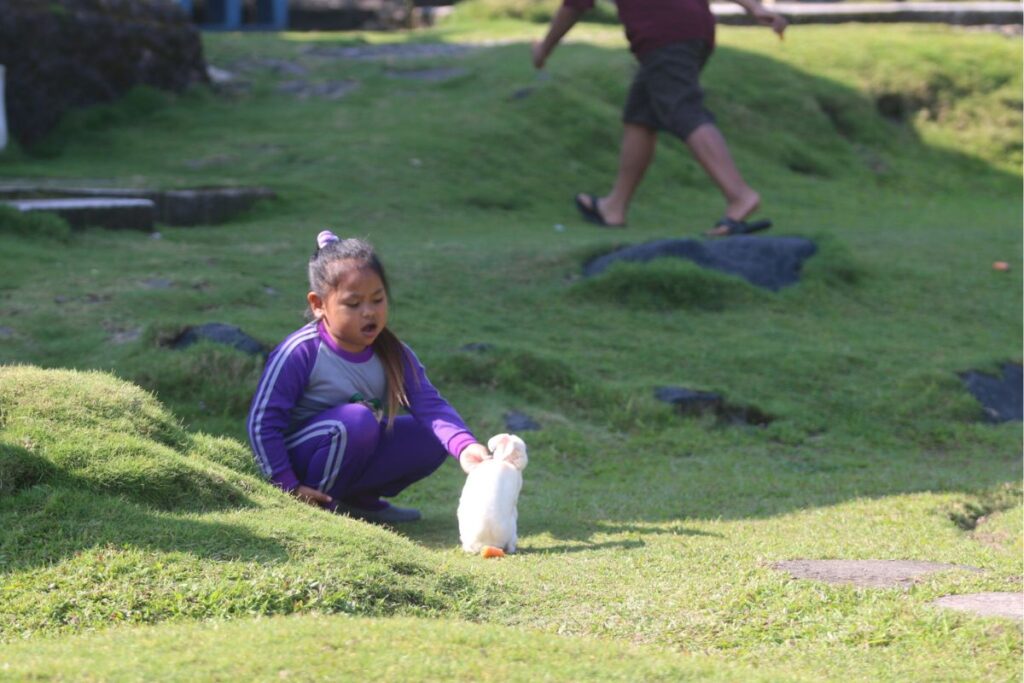 Outbound Anak Mojokerto di Taman Kelinci pacet